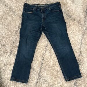 Duluth Trading Ball Room Double Flex Jeans 38 x 30